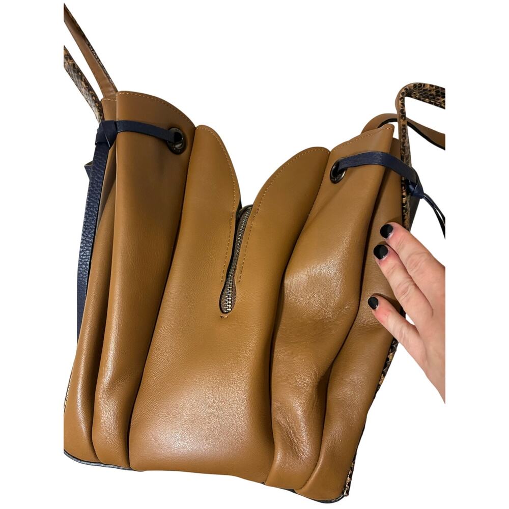 Restored Harmony Hobo
In Colorblock With Snakeskin Detail - Picture 8 of 9